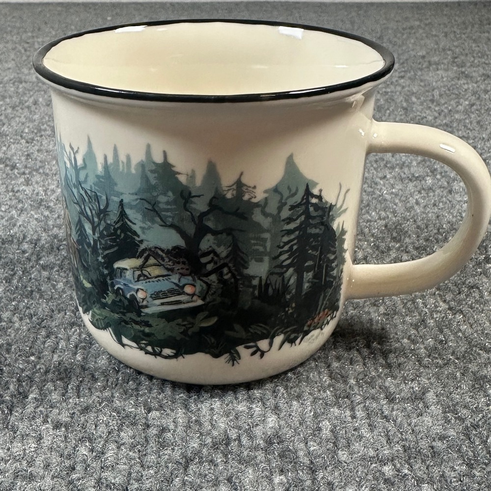 OwlCrate Exclusive‎ Harry Potter Forbidden Forest Hagrid Hut Ceramic Coffee Mug